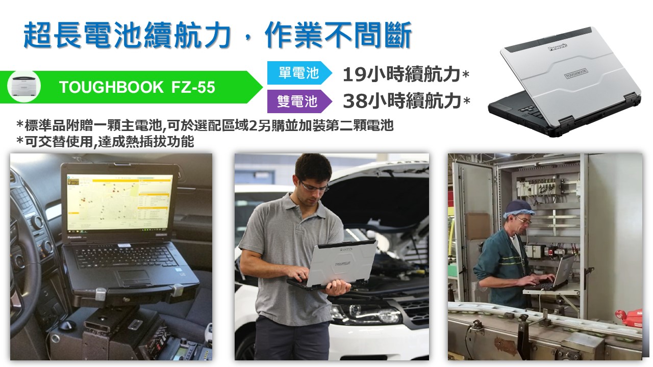 Panasonic 強固型筆電與平板 - 產品介紹 7